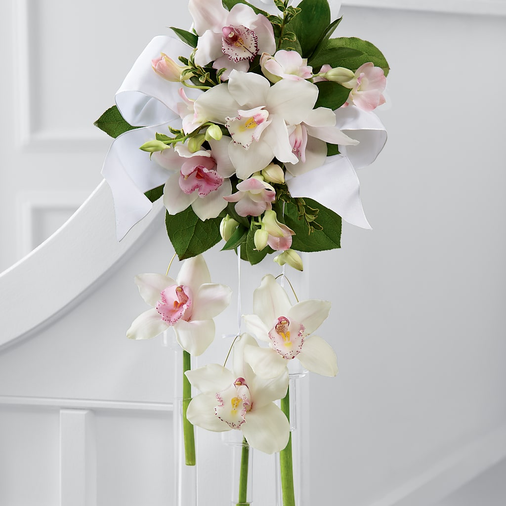 Perfect Entrance Pew Arrangement – Rimmon Heights Florist, Manchester NH