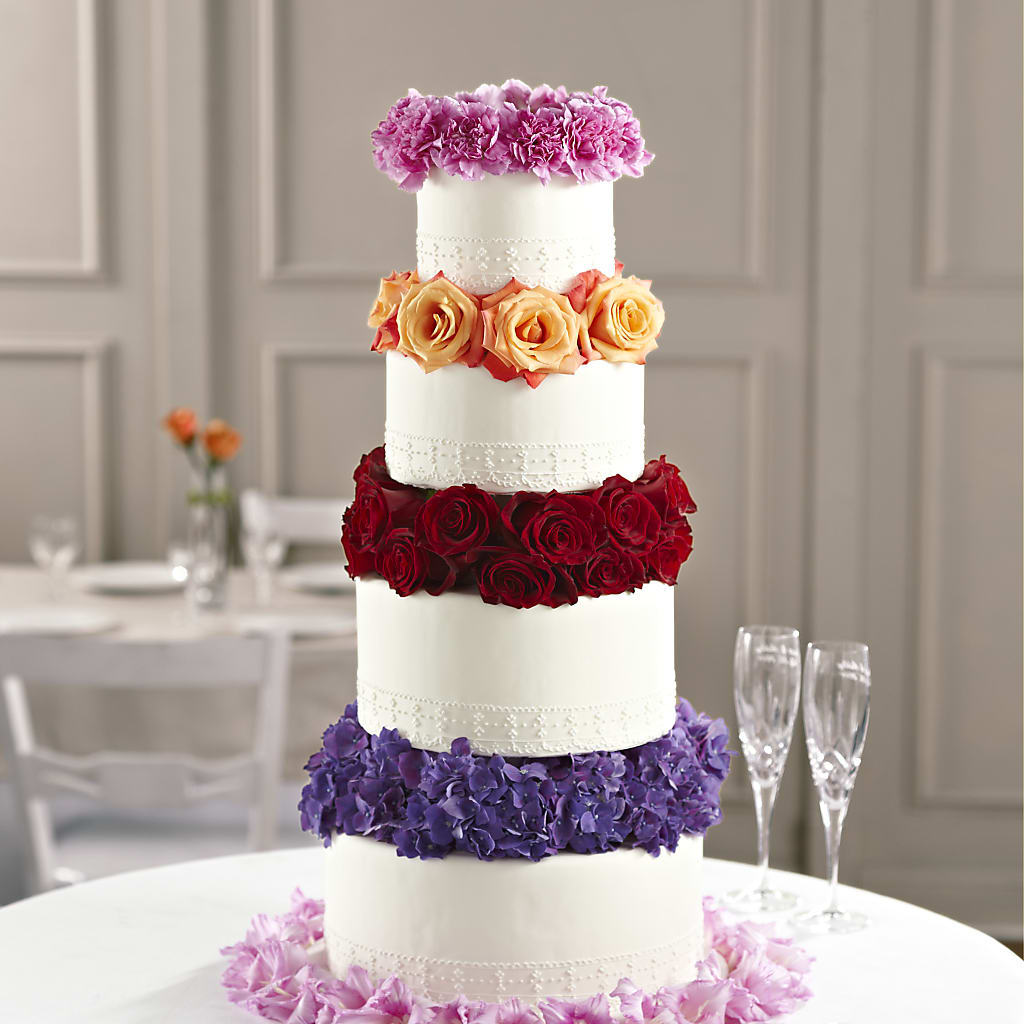 Infinite Love Cake Décor – Rimmon Heights Florist, Manchester NH