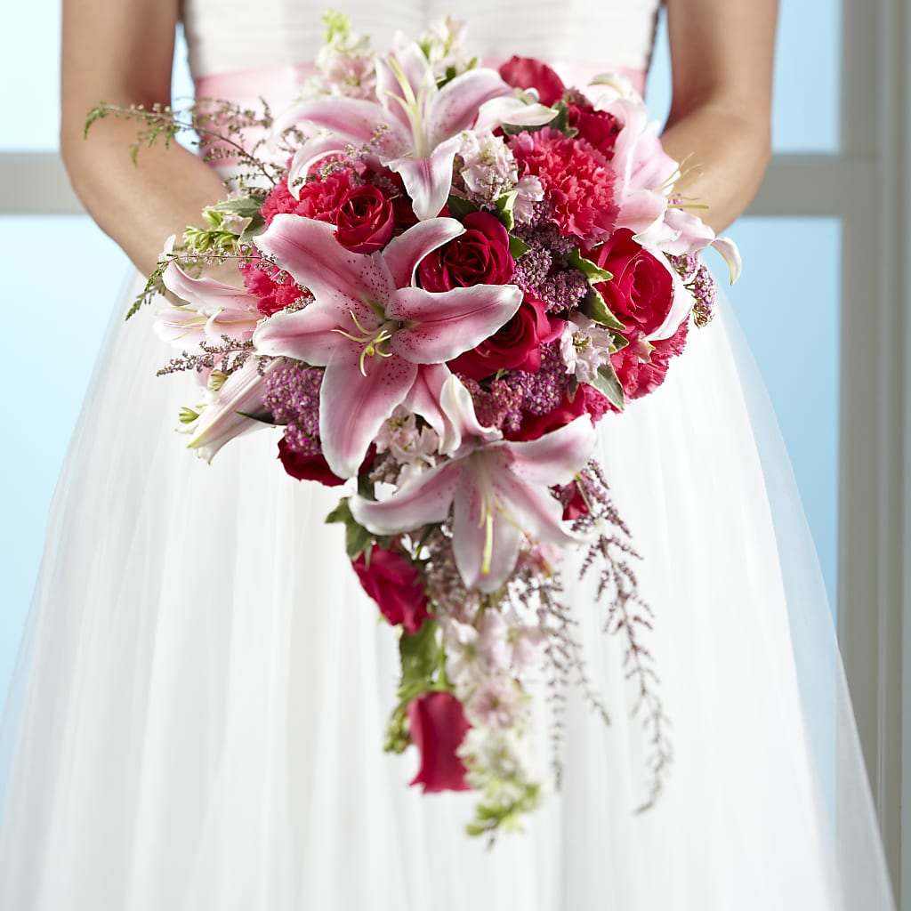 Lily & Rose Bouquet – Rimmon Heights Florist, Manchester NH