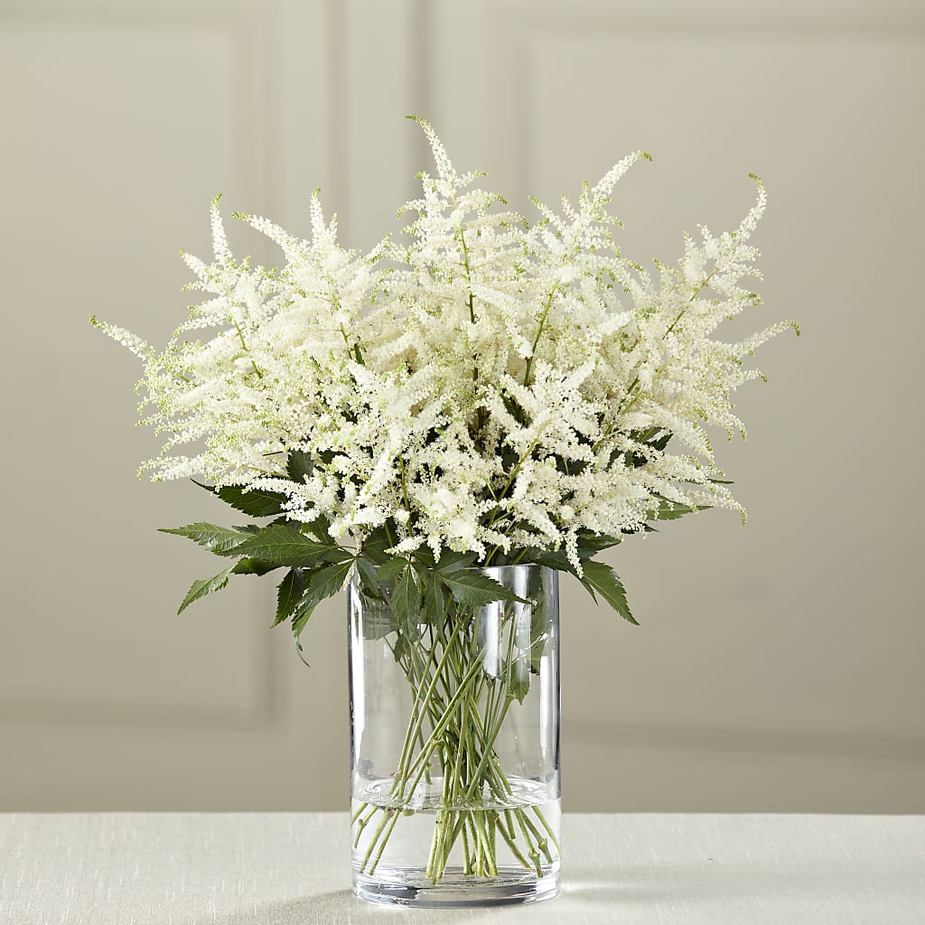 White Astilbe Bouquet – Rimmon Heights Florist, Manchester NH