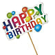 Happy Birthday Pick –  Rimmon Heights Florist, Manchester NH