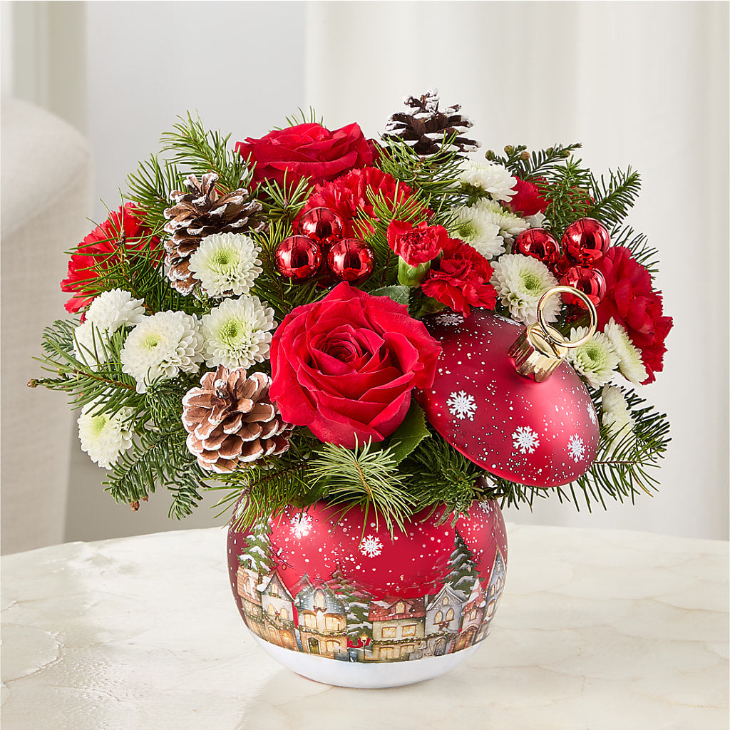 Christmas Carols Ornament –  Rimmon Heights Florist, Manchester NH