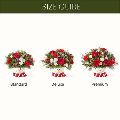 Jolly Snowman Bouquet –  Rimmon Heights Florist, Manchester NH