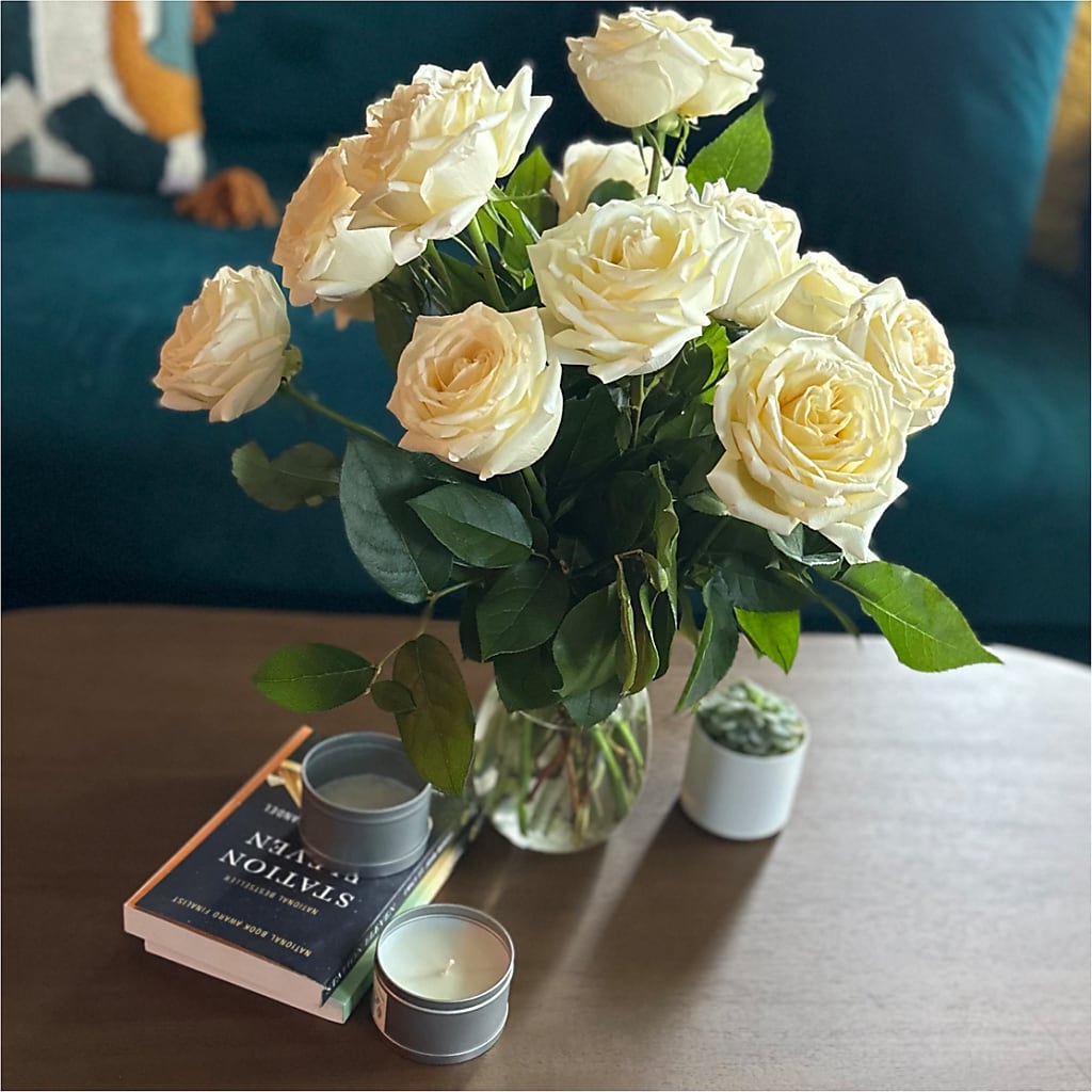 Long Stem Yellow Rose Bouquet –  Rimmon Heights Florist, Manchester NH