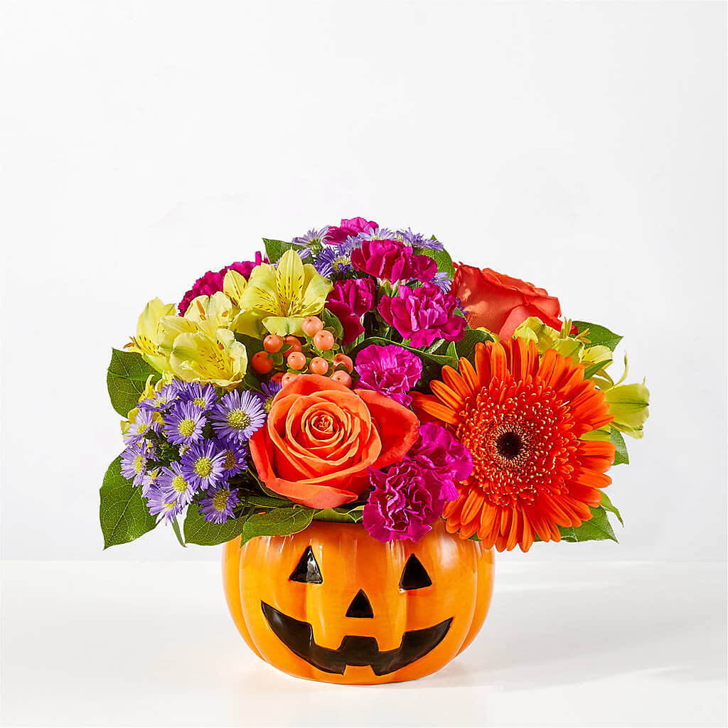 Tricks & Treats Pumpkin –  Rimmon Heights Florist, Manchester NH