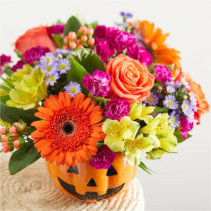 Tricks & Treats Pumpkin –  Rimmon Heights Florist, Manchester NH