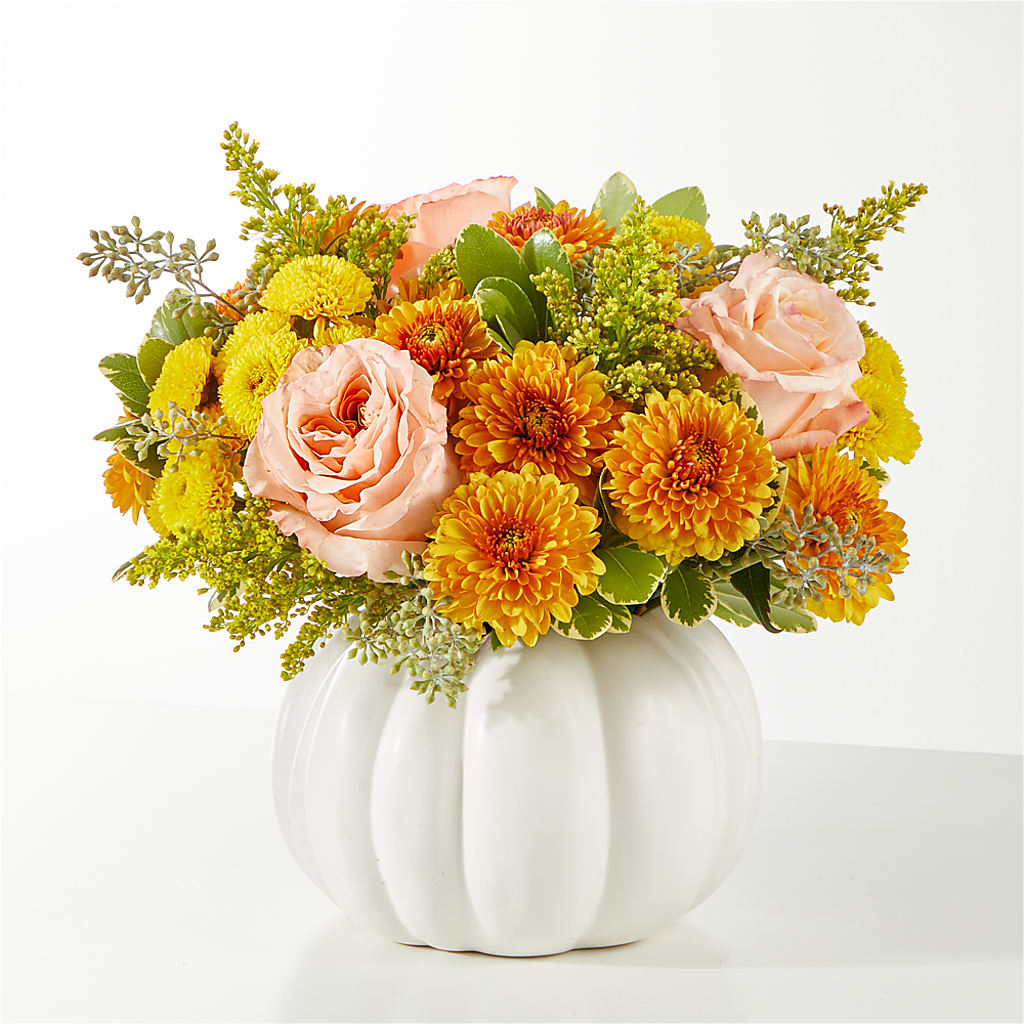 Peachy Pumpkin –  Rimmon Heights Florist, Manchester NH