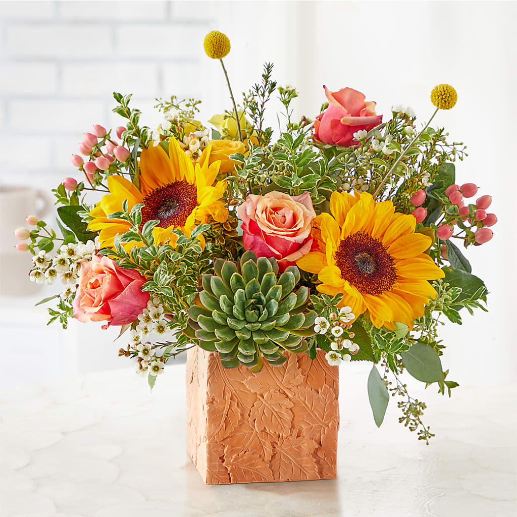 Sunflower Season Bouquet –  Rimmon Heights Florist, Manchester NH