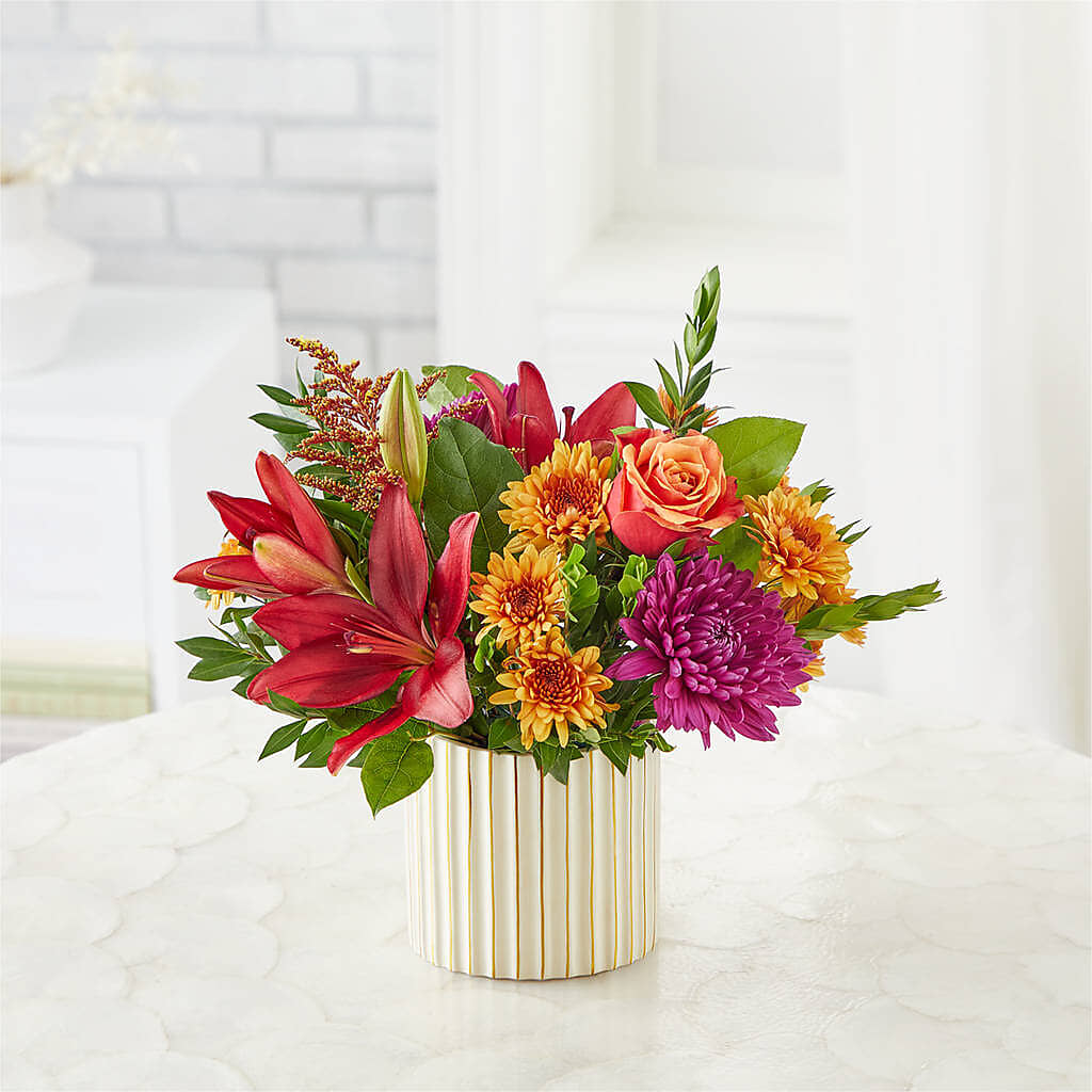 Burgundy Landscape Bouquet –  Rimmon Heights Florist, Manchester NH