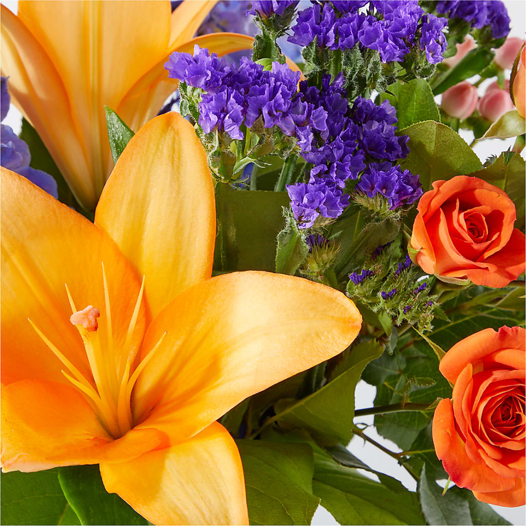 Radiant Citrus Bouquet –  Rimmon Heights Florist, Manchester NH