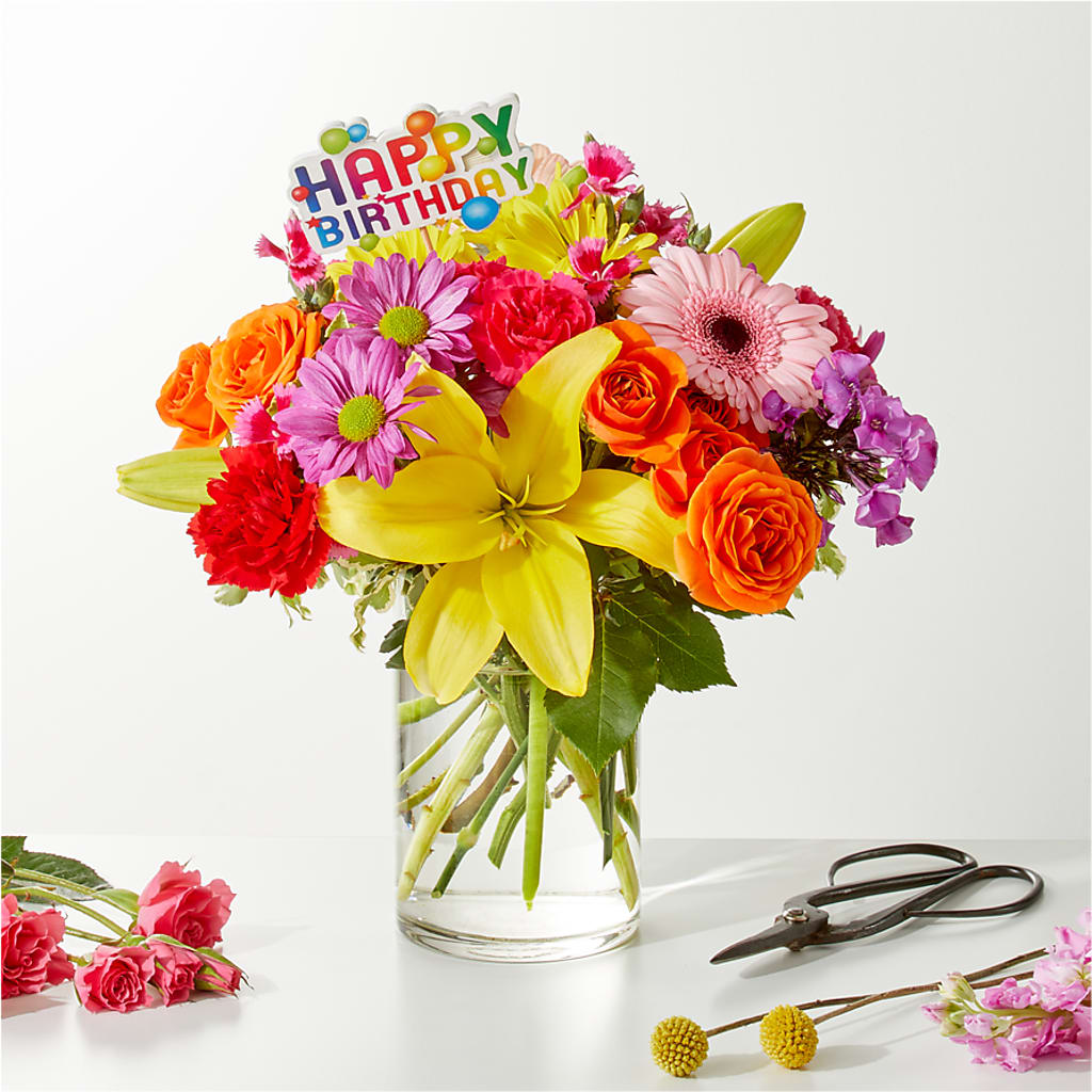 Cue the Confetti - A Florist Original –  Rimmon Heights Florist, Manchester NH