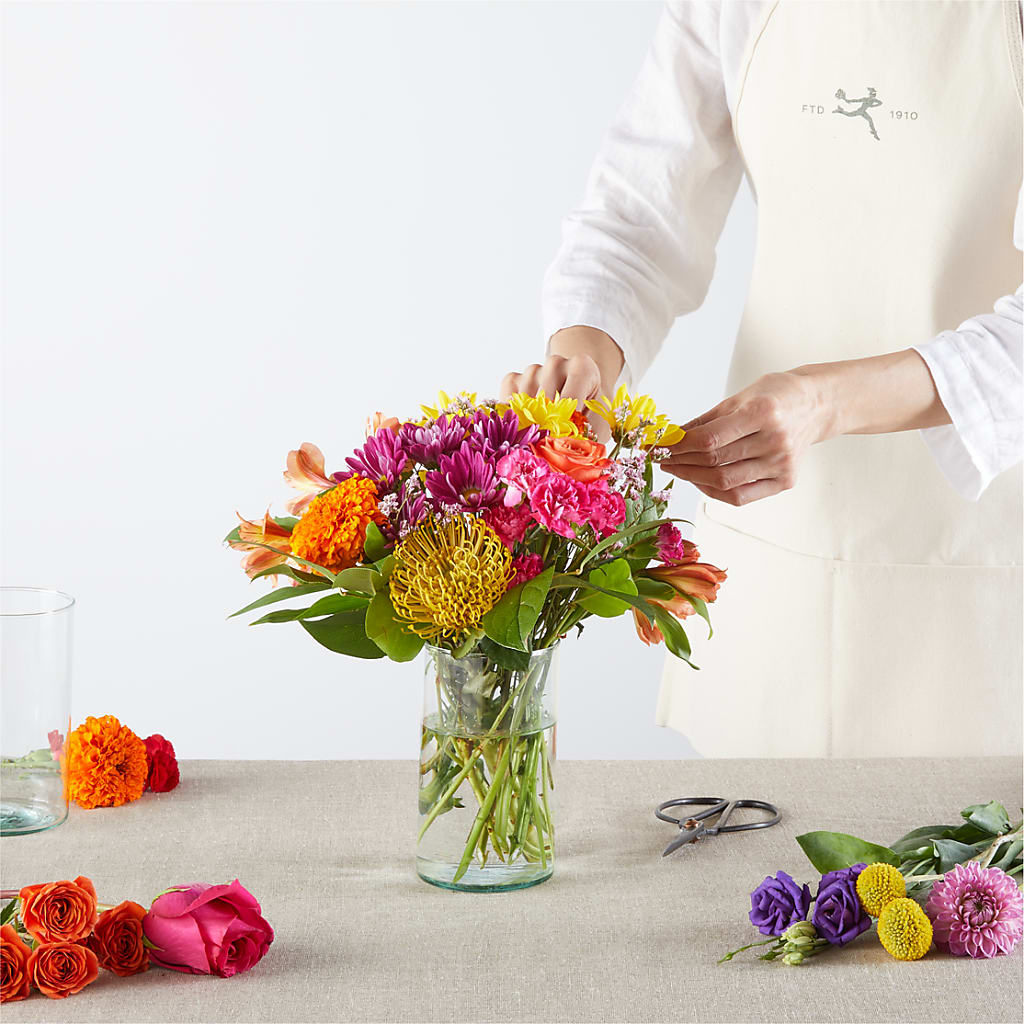 Feast of Color – A Florist Original –  Rimmon Heights Florist, Manchester NH