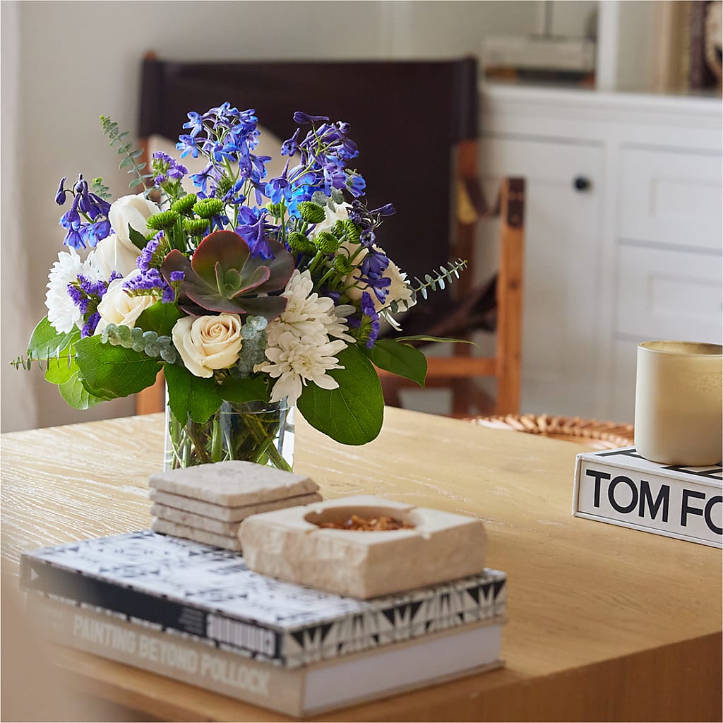 Cerulean Waves Bouquet –  Rimmon Heights Florist, Manchester NH