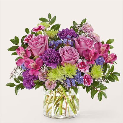 Glass Half Full Bouquet –  Rimmon Heights Florist, Manchester NH