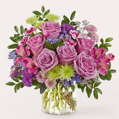 Glass Half Full Bouquet –  Rimmon Heights Florist, Manchester NH