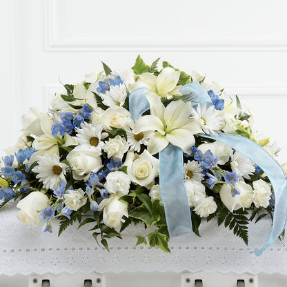 Tender Treasure Casket Spray –  Rimmon Heights Florist, Manchester NH