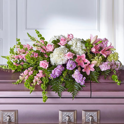 Life's Gratitude Casket Spray –  Rimmon Heights Florist, Manchester NH