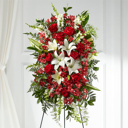 Everlasting Memory Standing Spray –  Rimmon Heights Florist, Manchester NH