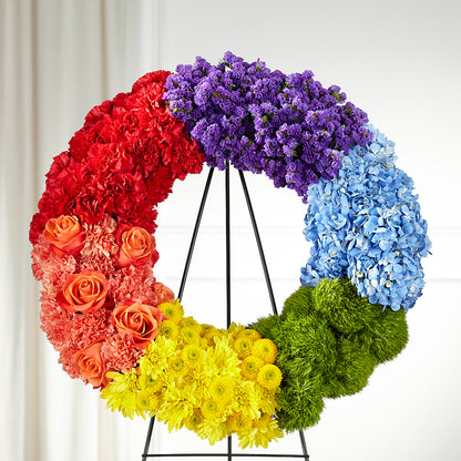 Circle of Love Wreath –  Rimmon Heights Florist, Manchester NH