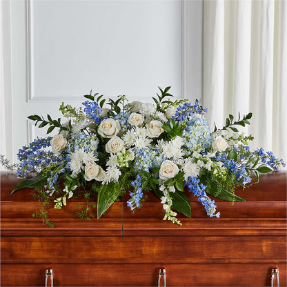 Timeless Essence Casket Spray –  Rimmon Heights Florist, Manchester NH