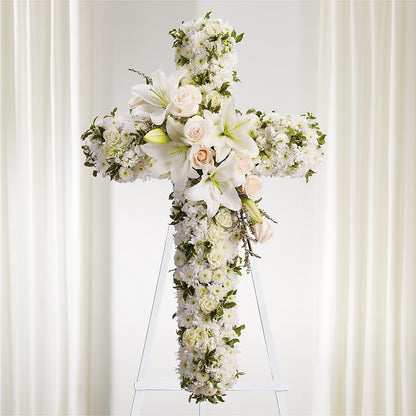 Spiritual Guidance Standing Spray –  Rimmon Heights Florist, Manchester NH