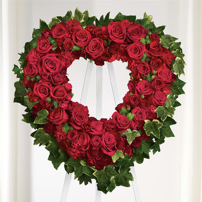 Wholehearted Standing Spray –  Rimmon Heights Florist, Manchester NH
