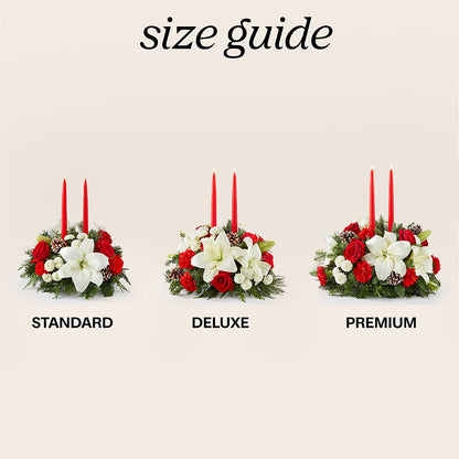 Seasonal Festivities Centerpiece –  Rimmon Heights Florist, Manchester NH