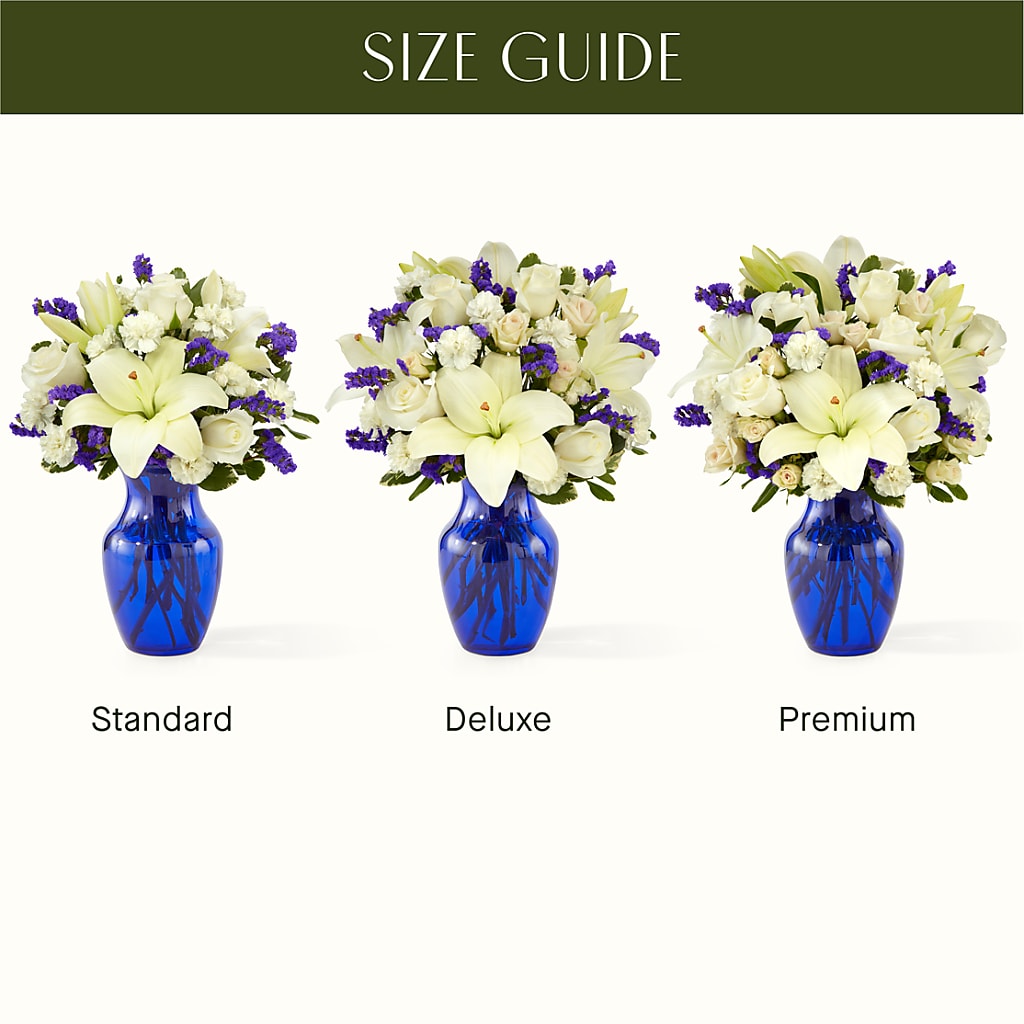 Sapphire Rush Bouquet –  Rimmon Heights Florist, Manchester NH