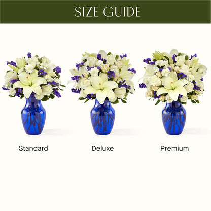 Sapphire Rush Bouquet –  Rimmon Heights Florist, Manchester NH