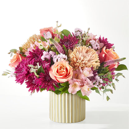 Berry Cobbler Bouquet with Ivory Vase –  Rimmon Heights Florist, Manchester NH