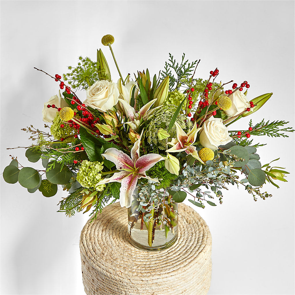 Berry & Bright Bouquet –  Rimmon Heights Florist, Manchester NH