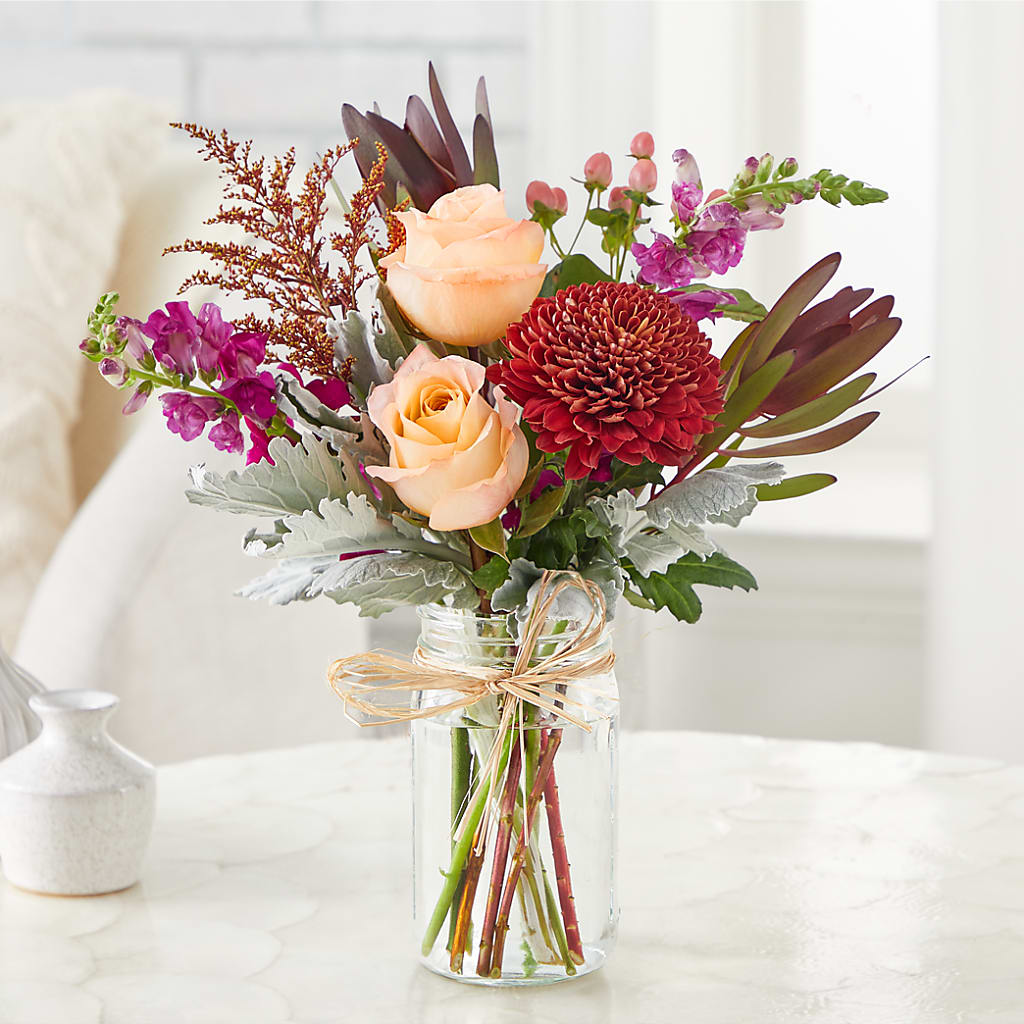 Moody Hues Bouquet –  Rimmon Heights Florist, Manchester NH