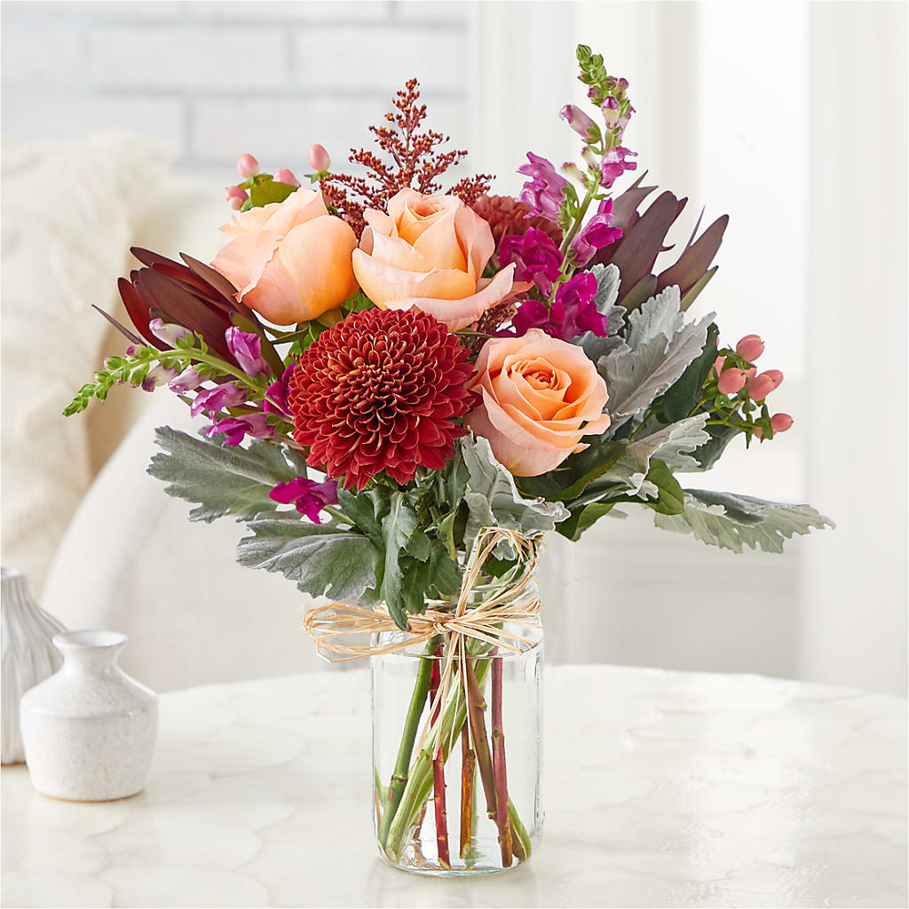 Moody Hues Bouquet –  Rimmon Heights Florist, Manchester NH