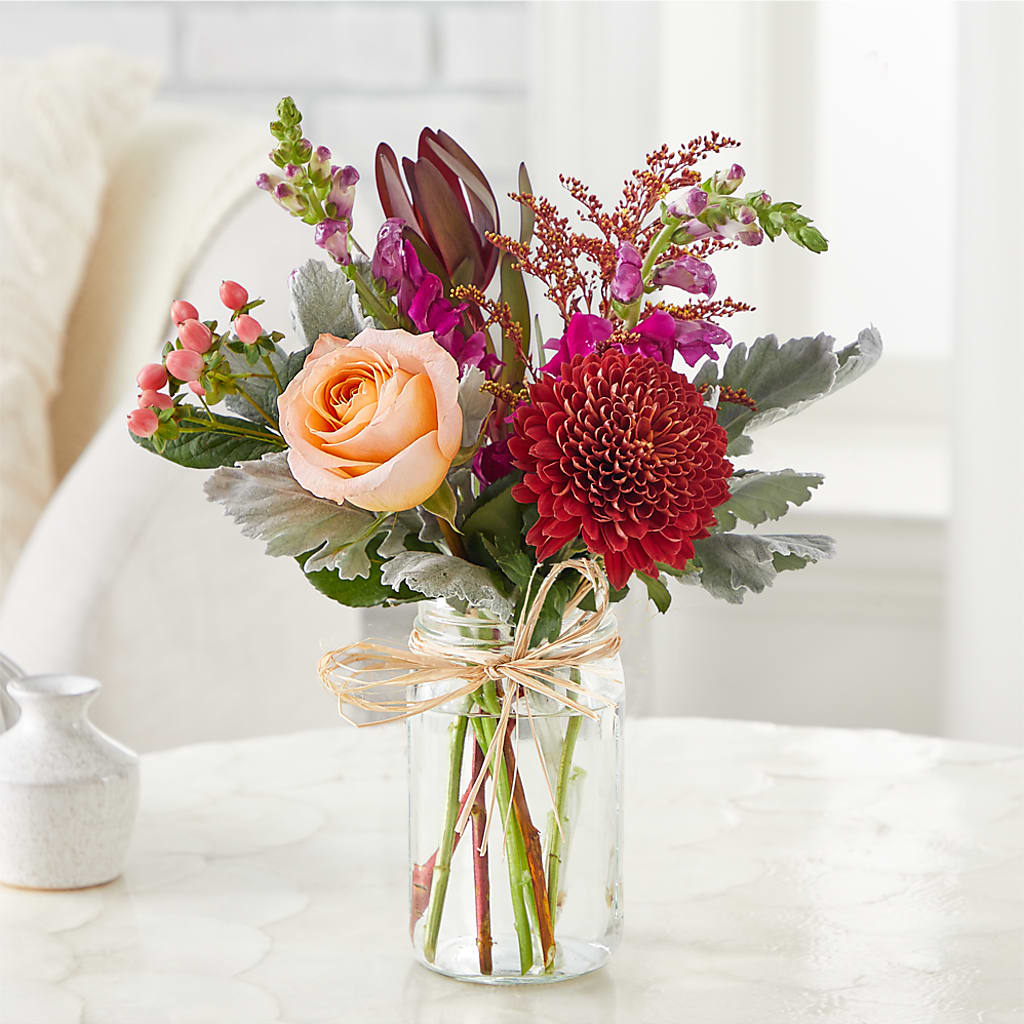Moody Hues Bouquet –  Rimmon Heights Florist, Manchester NH