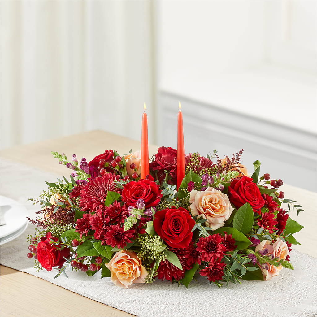 Most Thankful Centerpiece –  Rimmon Heights Florist, Manchester NH