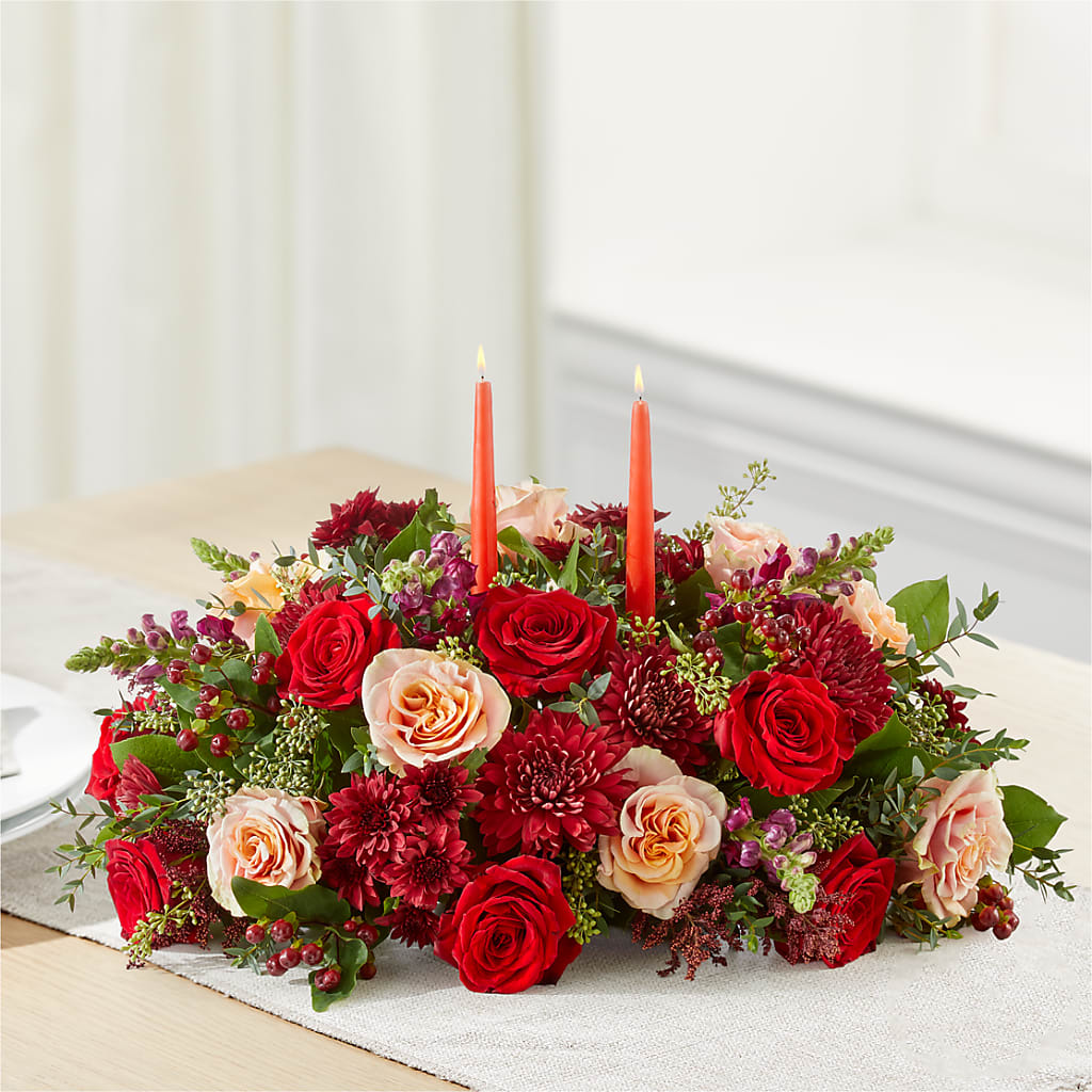 Most Thankful Centerpiece –  Rimmon Heights Florist, Manchester NH