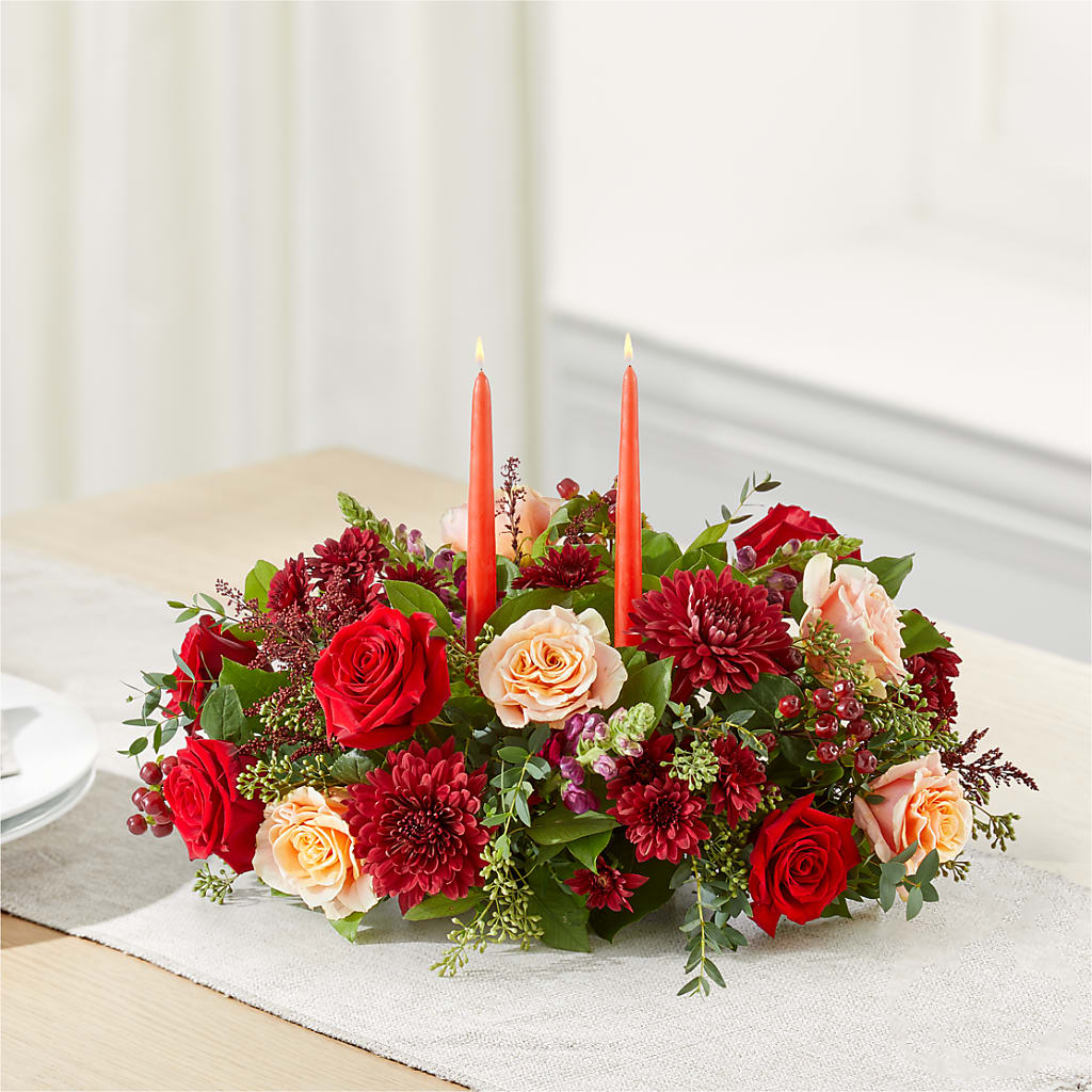 Most Thankful Centerpiece –  Rimmon Heights Florist, Manchester NH