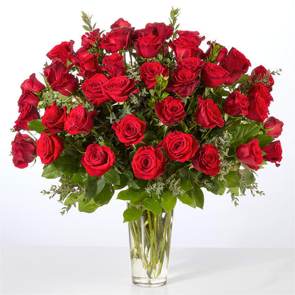 Forever Yours Fifty Stem Red Rose Bouquet –  Rimmon Heights Florist, Manchester NH