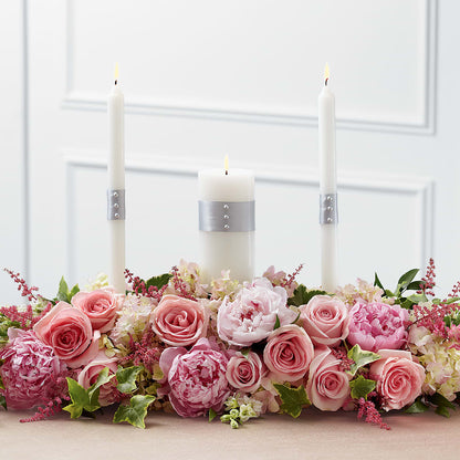 Worldwide Romance Unity Candle Arrangement –  Rimmon Heights Florist, Manchester NH